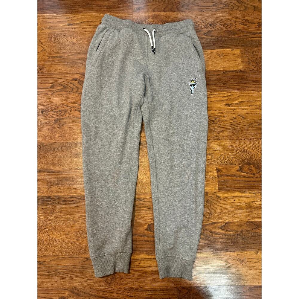 GOAT USA Core Fleece Jogger Pants Women's Gray Size Medium Athleisure Cozy